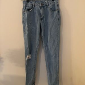 Cotton on jeans/with star